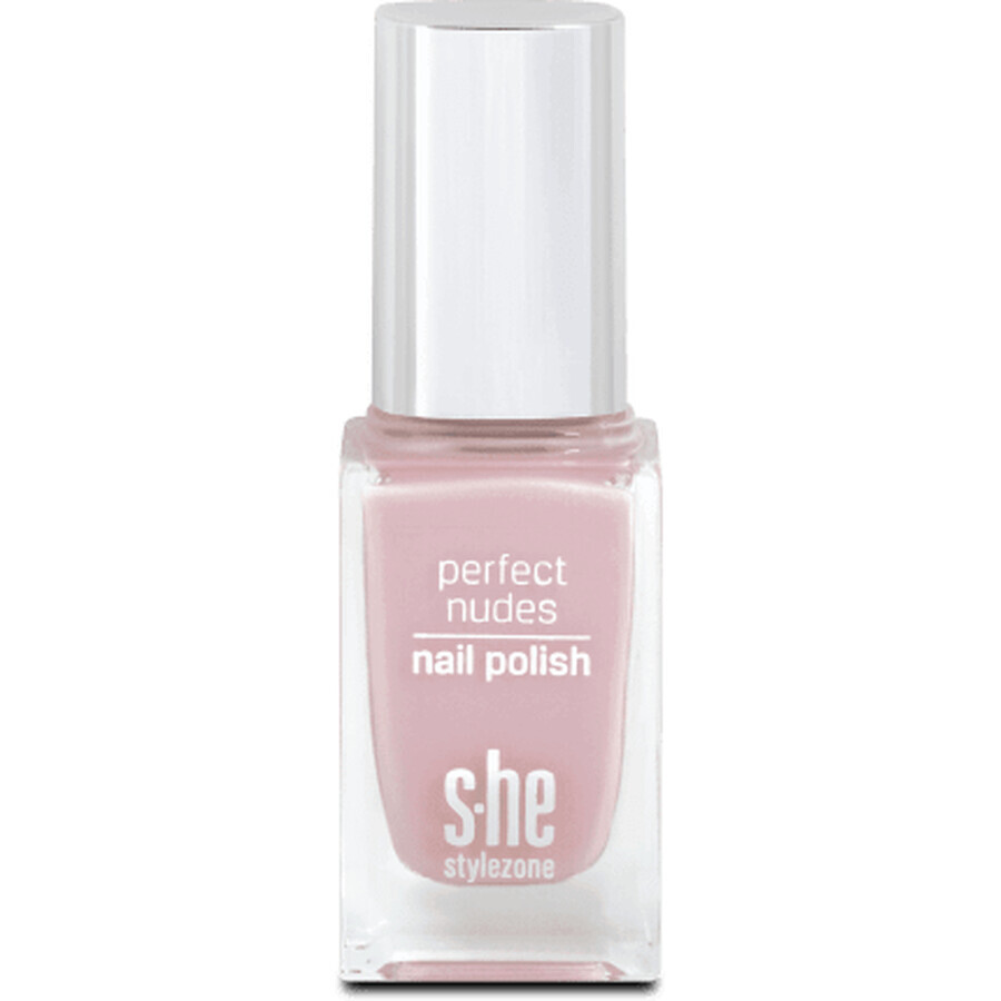 S-he colour&amp;style Esmalte de uñas Perfect nudes 320/040, 10 ml