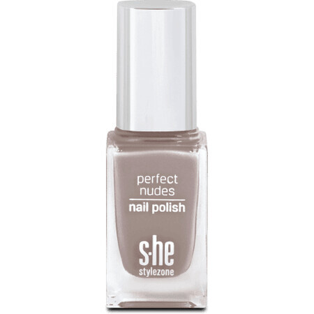 S-he colour&amp;style Esmalte de uñas Perfect nudes 320/080, 10 ml