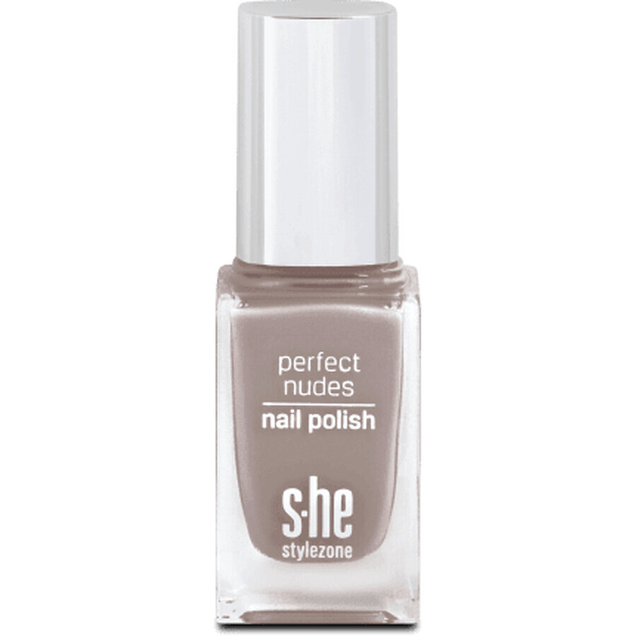 S-he colour&amp;style Esmalte de uñas Perfect nudes 320/080, 10 ml