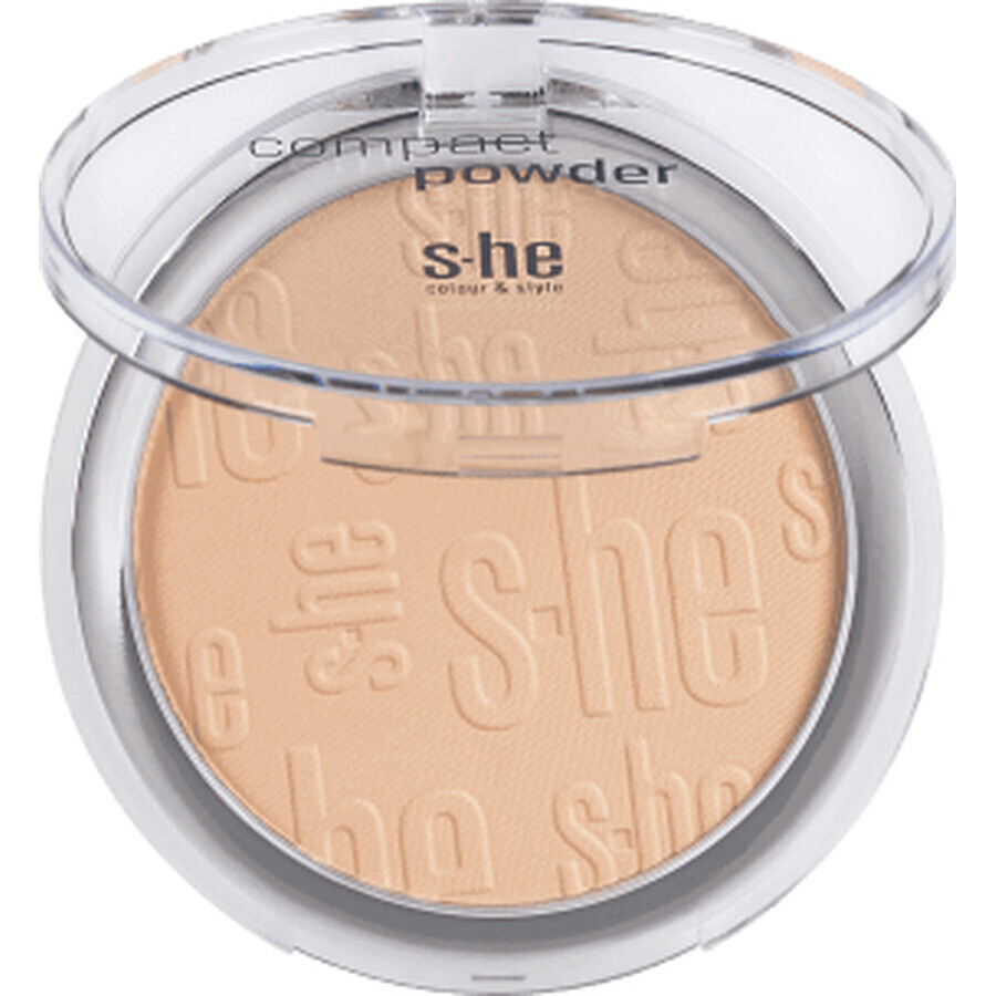 S-he colour&style pudră compactă 175/403, 9 g