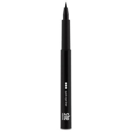 S-he colour&style Quick eyeliner tuș de ochi tip cariocă 158/001, 3 g