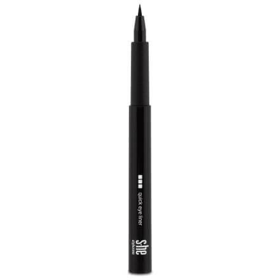 S-he colour&style Quick eyeliner tuș de ochi tip cariocă 158/001, 3 g