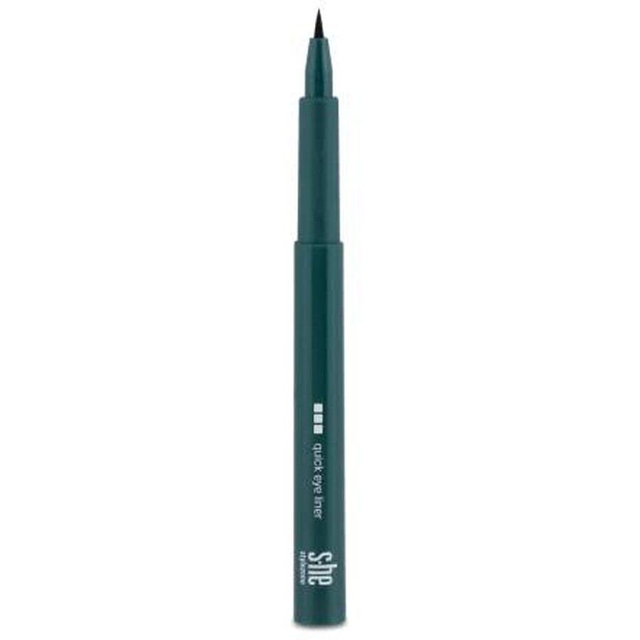 S-he colour&amp;style Quick eyeliner carioca oogpotlood 158/003, 1 stuk