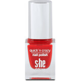 S-he colour&style Quick'n crazy lac de unghii 323/620, 6 ml