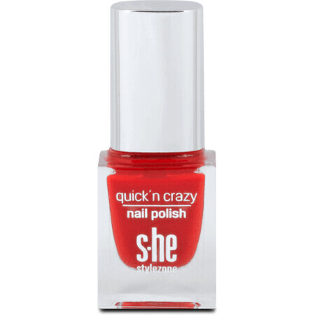 S-he colour&amp;style Quick'n crazy nagellak 323/620, 6 ml