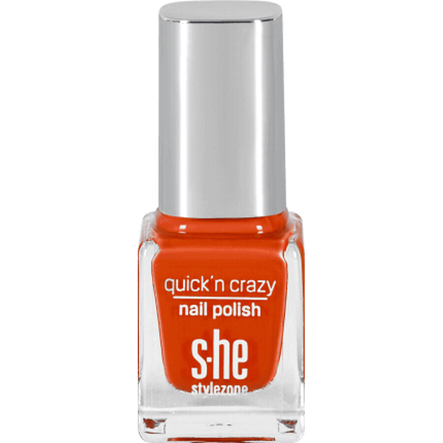 S-he colour&amp;style Esmalte de uñas Quick'n crazy 323/811, 6 ml