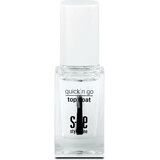 S-he color&amp;style quick'n go top coat 304/01, 10 ml