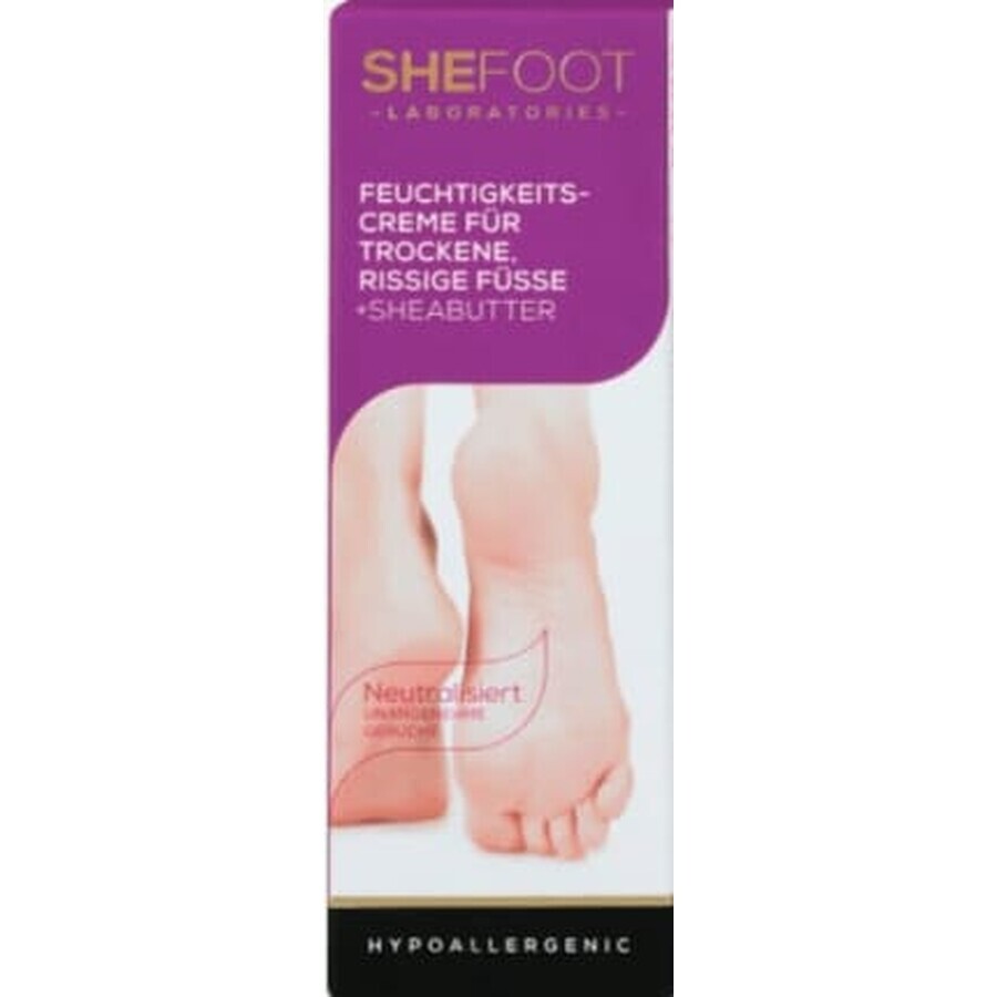 SHEFOOT Crema hidratante para plantas secas y rugosas, 75 ml