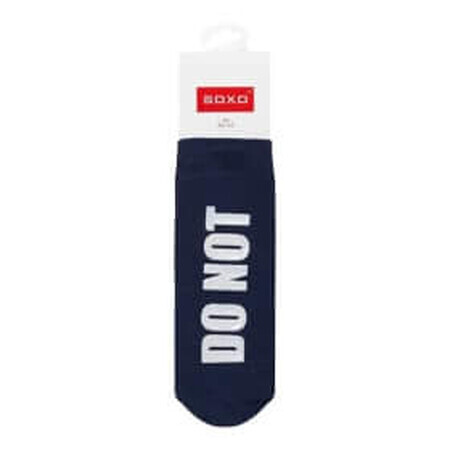 Soxo Calcetines para hombre con mensaje "DO NOT DISTURB", 1 pieza