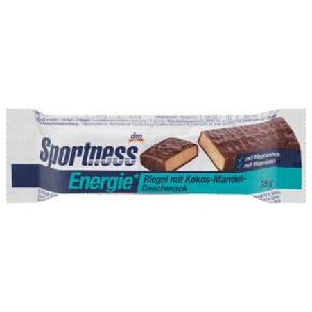 Sportness Barrita de coco y almendras, 35 g