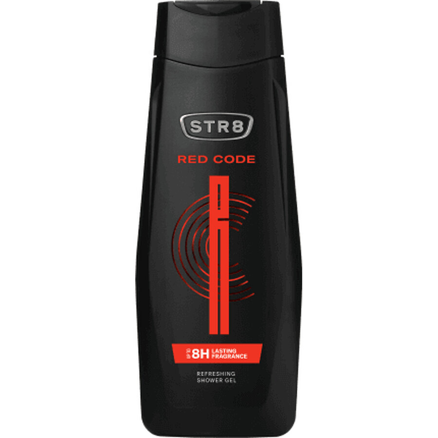 STR8 Red Code gel de duș, 400 ml