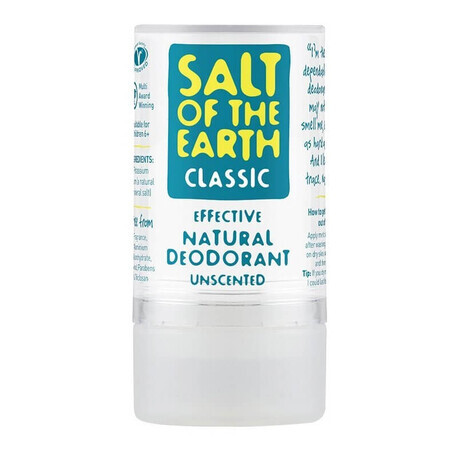 Salt Of The Earth Classic natürlicher Deodorant-Stick, 90 g, Crystal Spring