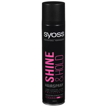 Syoss Spray Fijador y Brillo, 300 ml