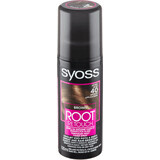 Syoss Spray Retocador de Raíces para tinte temporal de raíces castañas, 120 ml