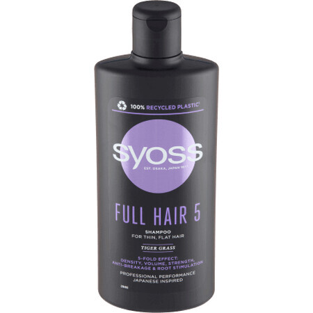 Syoss Shampoo voor dun en futloos haar, 440 ml