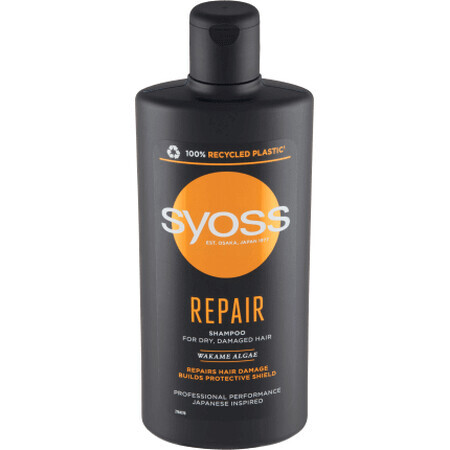 Syoss Shampoo per capelli secchi o danneggiati, 440 ml