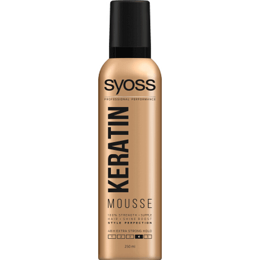 Syoss Keratine haarmousse, 250 ml