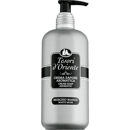 Tesori d'Oriente Jabón líquido de manos almizcle blanco, 300 ml