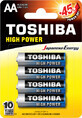 Pilas Toshiba R6-AA, 4 uds.