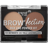 Trend !t up Brow'fection Wax & Powder kit sourcils 010, 2 g
