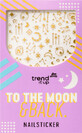 Pegatinas de u&#241;as Trend !t up To the moon &amp;amp; back, 84 piezas