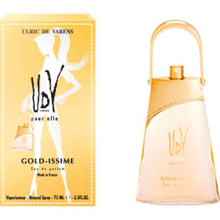 UdV - Agua de perfume Ulric de Varens Oro Issime, 75 ml