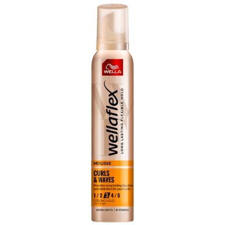 Wellaflex sterk fixerende haarmousse, 200 ml