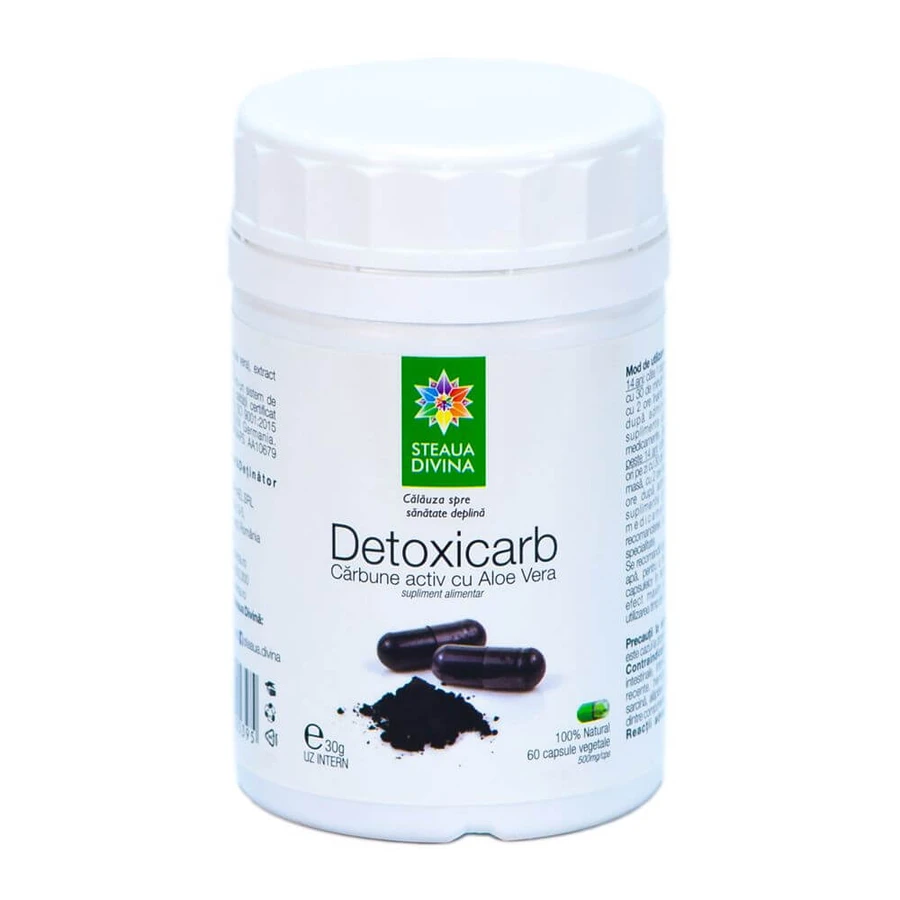 Detoxicarb, 60 cápsulas vegetales, Divine Star