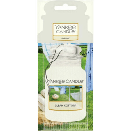 Yankee Candle Odorizant auto Clean Cotton, 1 buc