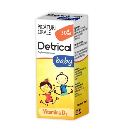 Detrical baby gouttes orales, 30 ml, Zdrovit