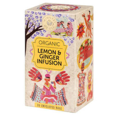 Ministry OF TEA Lemon and ginger tea, 35 g